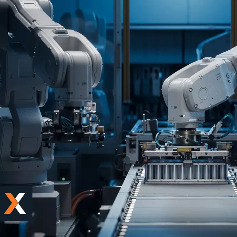 manufacturing equipment xactly logo