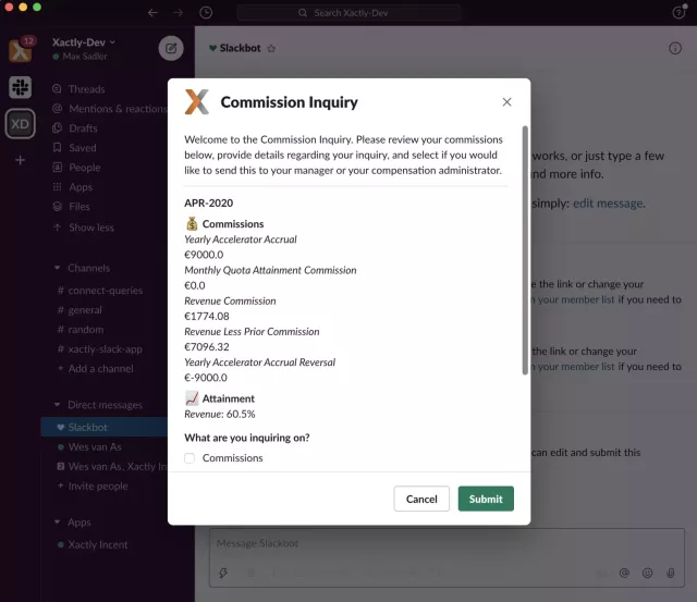 Slack Integration