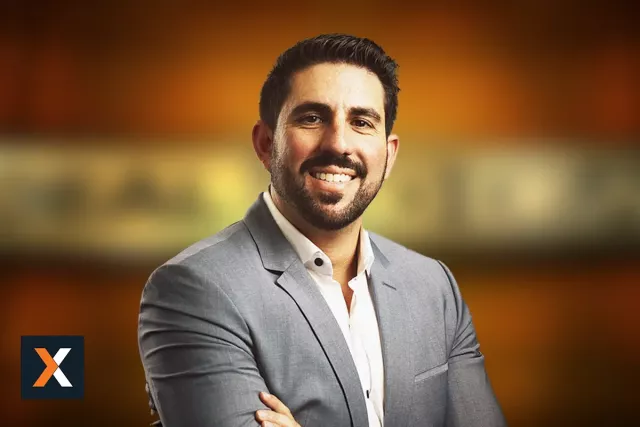 headshot of Taylor Wilding, Xactly VP of Sales