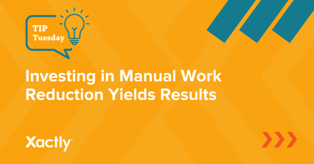 Investing in manual work reduction yields results