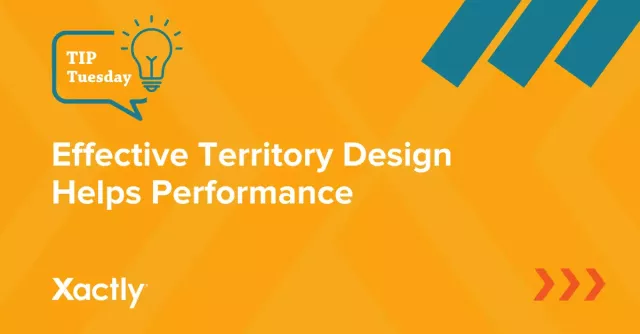 Effective territory design helps performance